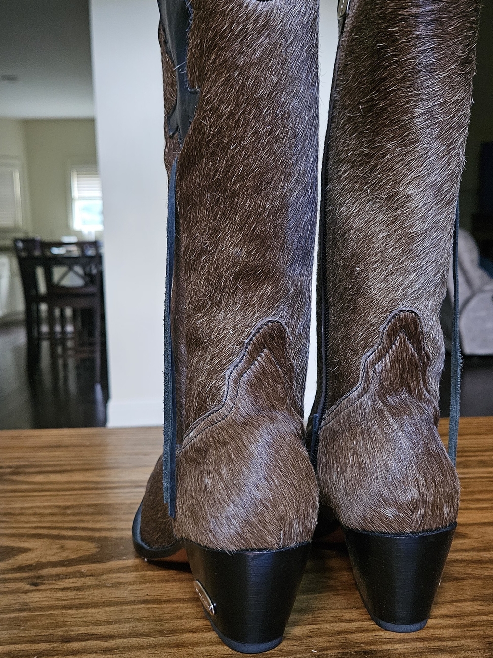 Rockwell Tharp Cowhair/Pony Hair Boots - Picture 7 of 9